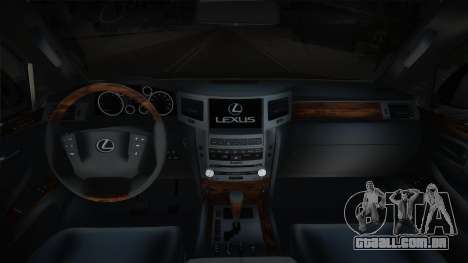 Lexus 570 2013 v1 para GTA San Andreas