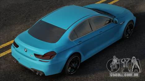 BMW M6 Blue para GTA San Andreas