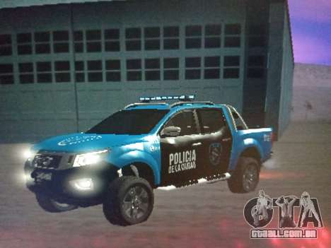 Nissan Frontier Police CABA para GTA San Andreas