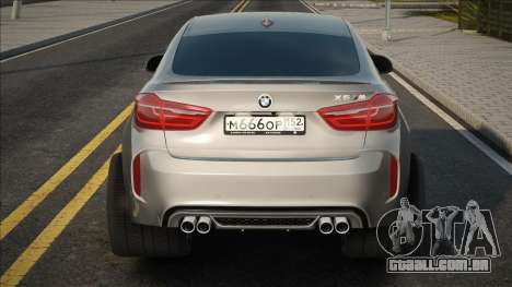 BMW X6M Em stock para GTA San Andreas