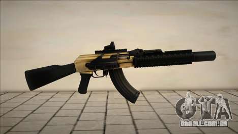 AK-47 Schalldampfer para GTA San Andreas