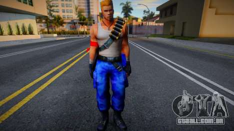 Contra Return - Bill Rizer para GTA San Andreas