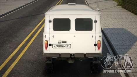 UAZ Bukhanka Branco para GTA San Andreas