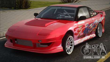 Nissan 180SX Red para GTA San Andreas