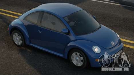 Volkswagen Beetle Blue para GTA San Andreas