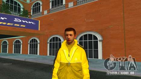 Um cara de terno amarelo para GTA Vice City