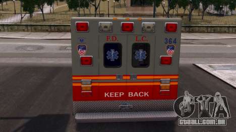 1998 Ford E-350 Ambulance para GTA 4