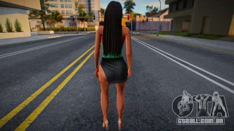 New skin Girl 8 para GTA San Andreas