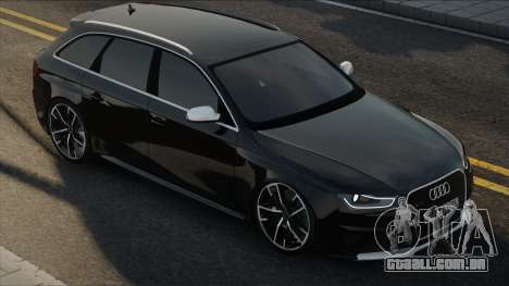 Audi RS4 Blek para GTA San Andreas