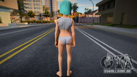 Bulma Ropa Interior Namek para GTA San Andreas