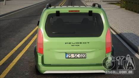 2024 Peugeot Rifter (25SC020) para GTA San Andreas