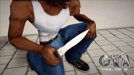 Knife Leon from Resident Evil 4 (Biohazard 4) para GTA San Andreas