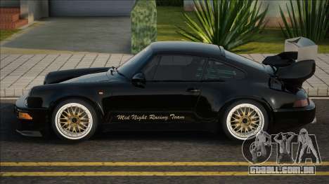 Porsche 911 Blek para GTA San Andreas