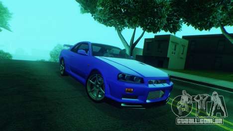 1999 Nissan Skyline GT-R R34 para GTA San Andreas