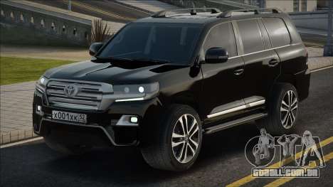 Toyota Land Cruiser 200 [Blek] para GTA San Andreas