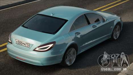 Mercedes-Benz CLS63 AMG Blue para GTA San Andreas