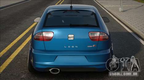 Seat Leon Cupra Blue para GTA San Andreas