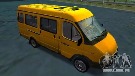 Miniônibus GAZelle 3221 para GTA Vice City