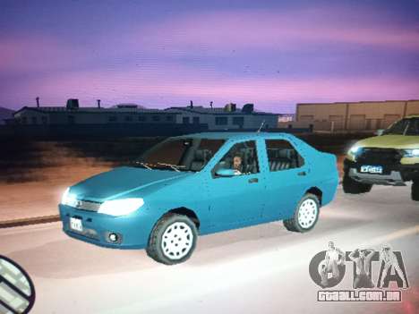 Fiat Siena Lowpoly para GTA San Andreas