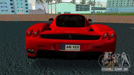 Ferrari Enzo Red para GTA Vice City