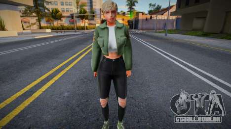 New skin Girl 3 para GTA San Andreas