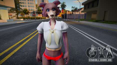 Juno Red Bikini para GTA San Andreas