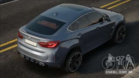 BMW X6M Grey Color para GTA San Andreas