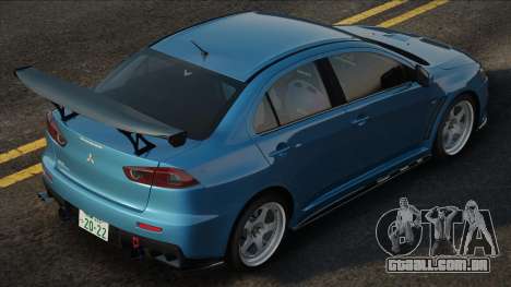 Mitsubishi Lancer Evolution X Bl para GTA San Andreas