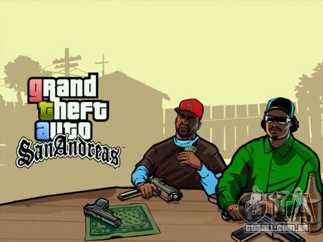 NOVAS TELAS DE CARREGAMENTO HD para GTA San Andreas