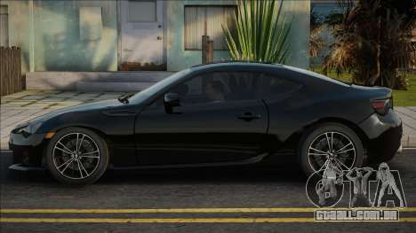 Subaru BRZ 2013 Blek para GTA San Andreas