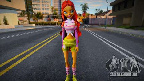 Aisha Dance DDR para GTA San Andreas