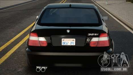 BMW E46 BL para GTA San Andreas