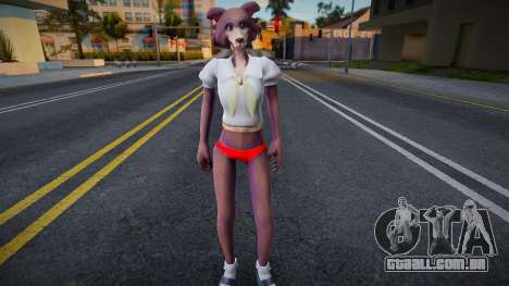 Juno Red Bikini para GTA San Andreas