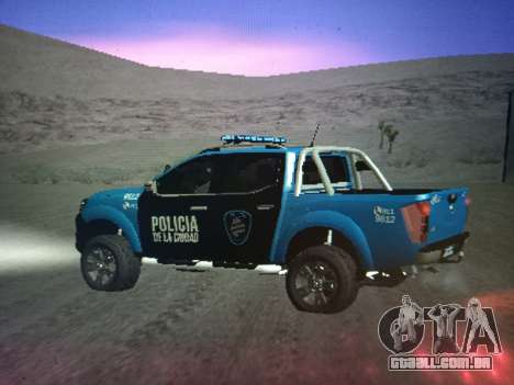 Nissan Frontier Police CABA para GTA San Andreas