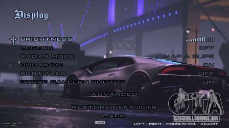 Wallpaper Car Menu and Cursor Among Us para GTA San Andreas