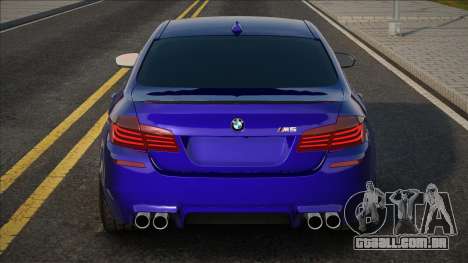 BMW M5 F10 Ble para GTA San Andreas