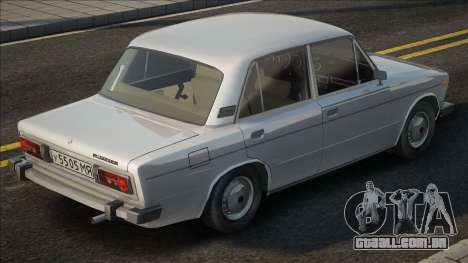 VAZ-2106 Branco e estoque para GTA San Andreas