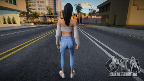 New skin Girl 11 para GTA San Andreas