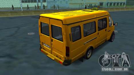 Miniônibus GAZelle 3221 para GTA Vice City