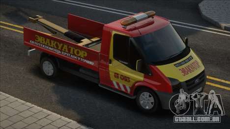 Caminhão de reboque Ford Transit para GTA San Andreas