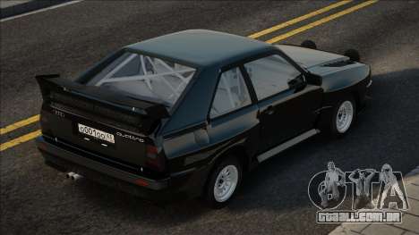 Audi Sport Quattro Blek para GTA San Andreas