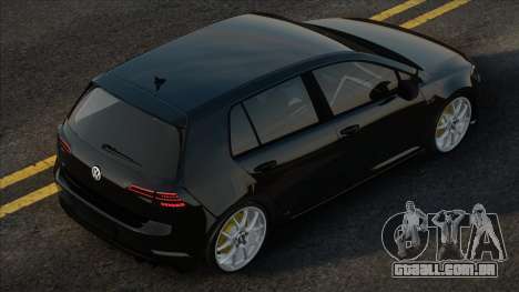 Volkswagen Golf 7.5 R-Line Relógio para GTA San Andreas