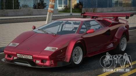 Lamborghini Countach Red para GTA San Andreas