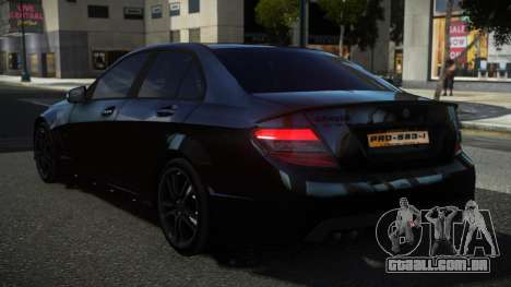 Mercedes-Benz C63 AMG SNR para GTA 4