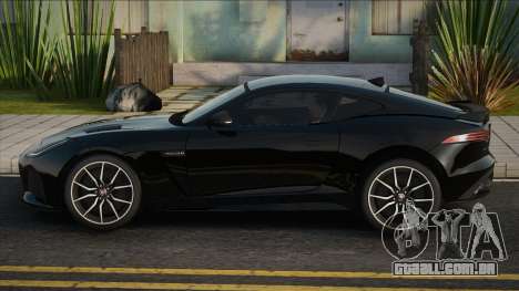 2016 Jaguar F-Type SVR Blek para GTA San Andreas