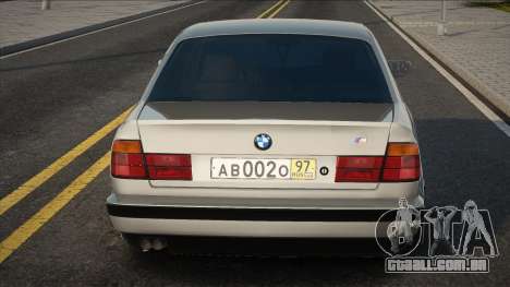 BMW M5 525 Prata para GTA San Andreas