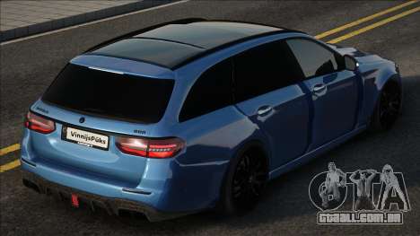 Mercedes-Benz E63s Blue para GTA San Andreas