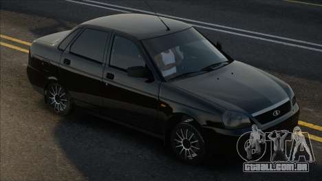 Preto Lada Priora para GTA San Andreas