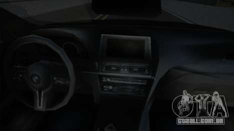 2012 BMW M6 Coupe [F13] para GTA San Andreas