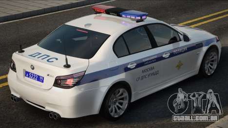 BMW M5 E60 Polícia de Trânsito 2012-2015 para GTA San Andreas